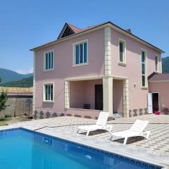 A beautiful villa with a swimming pool in the gebele