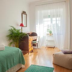 Olá Lisboa ! Central apartment lightning quiet view garden 10mn airport