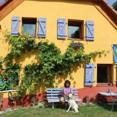 Abri de jardin aménagé, chambre Camping Glamour