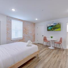 Boho Flamingo Studio Apartment