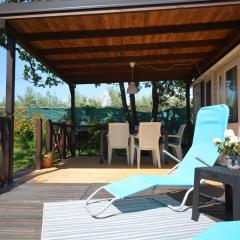 West Coast Mobilhome with XXL Terrace in Naturist Resort Solaris FKK