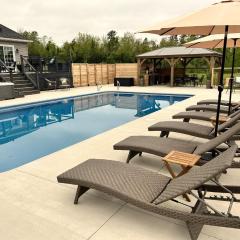 4 bedroom 3 bathroom Riverside Retreat with seasonal heated pool and hot tub Sleeps 12 Durham Nova Scotia