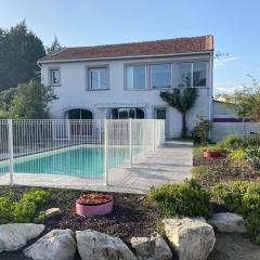 mas pour 10 personnes avec jacuzzi