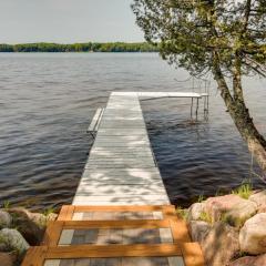 Lakefront Pearson Cottage with Swim Dock and Kayaks!