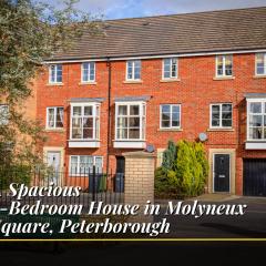 52 Molyneux Place - 5 Bedroom House in Peterborough Ideal for Groups and Families