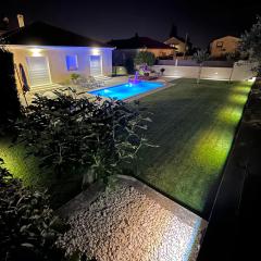 Tony's house in garden