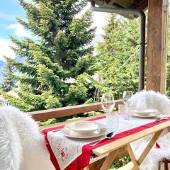 Alpine Majestic Escape - Balcone sulle Piste di Sci