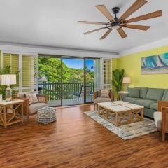 Step to beach New Quiet Kiahuna Plantation Remodeled 2 bedroom condo with AC