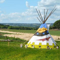 Tipidorf im Klax Natur- und Umweltcamp