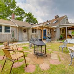 Unique Cape Cod Vacation Rental with Yard and Fire Pit