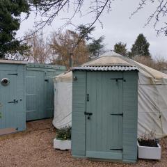 South Wales Yurt-Cosy, log burner & private garden