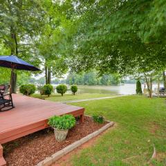 Lakefront Lexington Vacation Rental with Dock!
