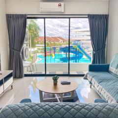 Cozy Suite Pool View@Ipoh Waterpark FREE (WI-FI)&Netflix Station 18 pengkalan Manhattan