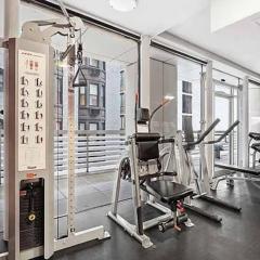 Cozy 2BD near Times Square with Doorman and Gym