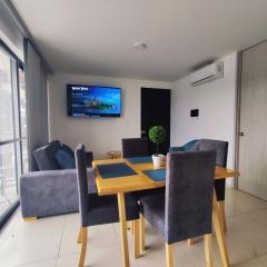 Apartasol confortable cerca al parque del café!