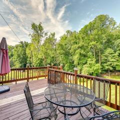 Roomy Martinsville Vacation Rental with Private Deck