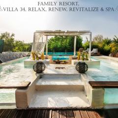 Villa34 Family resort Renew, Relax, Revitalise & Spa Suite