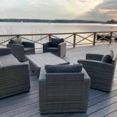 Waterfront house with jacuzzi & jetty in Stockholm