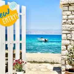 Beachfront House Christina with private heatable pool by DadoVillas