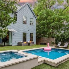 Pristine Pool Palace 6BR - Rainey St - 7min walk