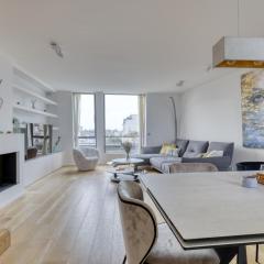 Luxury Penthouse with A/C Terrace & View-Le Marais