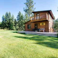 Conconully Cabin on 42 Private Acres Near Hiking!