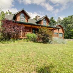 Stellar Wilmington House on 20 Wooded ADK Acres!