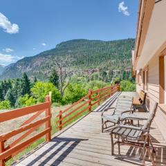 Beautiful Ouray Home with Patio - 3 Mi to Downtown!