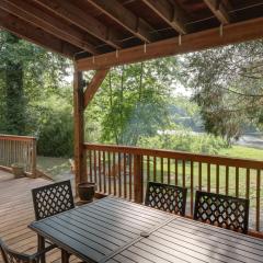 Riverfront Milford Getaway with Kayaks and Deck!