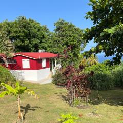 Grand bungalow avec piscine et vue mer