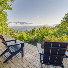 Modern Spruce Pine Retreat Deck and Mountain Views!