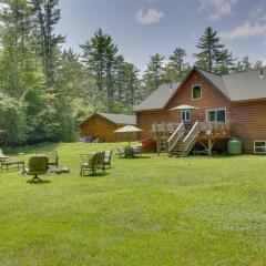 Spacious Cabin with Private Dock on Thompson Lake