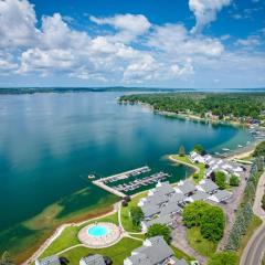 Luxury Lakefront Boyne City Townhome with Views!