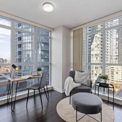 Work From home with Parking WIFI and CN Tower View