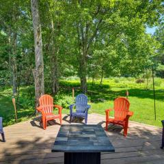 Pennsylvania Retreat with Sauna, Pool Table and Deck!