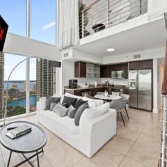 Skyline Serenity - Brickell On The River 1901 - Bi-Level Loft with Breathtaking Views On The Ocean