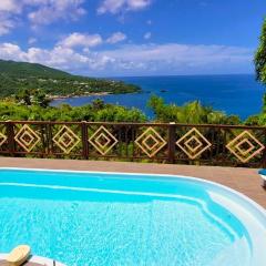 VILLA TI'ROUCOU 3 étoiles - vue mer et piscine privée sans vis à vis