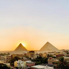 Studio Sunset Pyramids View