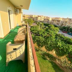 3BD Apartment in family house with garden view