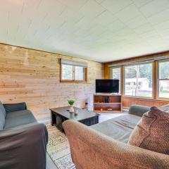 Prudenville Family Home with Game Room and Fire Pit!