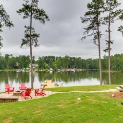 Waterfront Lakehouse with Private Dock and Fire Pit!