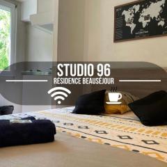 Studio 96 - Wi fi fibre - Résidence Beauséjour - Proche centre ville