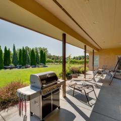 West Richland Home with Vineyard and Mountain Views!