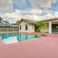 Near Golf and Beaches Coral Springs Home with Yard!