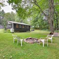 Brantingham Cottage with Fire Pit and Forested Views!