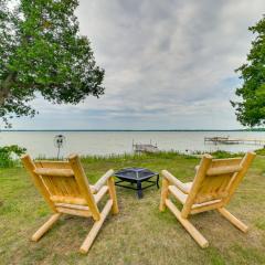 Lakefront Michigan Abode with Deck and Fire Pit!