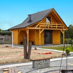 A wooden eco friendly house by the Goszcza lake Living room 2 bedrooms