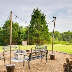 Serene Mill Spring Getaway with Yard and Fire Pit!