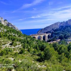 GITE TOUT CONFORT Parc UNESCO des CALANQUES LA VESSE