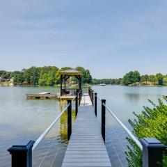 Spacious Lake Norman Retreat with Private Dock!